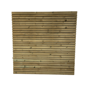 Deluxe Contemporary Slatted Fence Panels