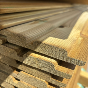 Double Bullnose Slatted Cladding