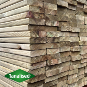 19mm x 69mm Rounded Fencing Slats