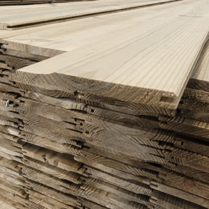 Treated Redwood Shiplap Cladding
