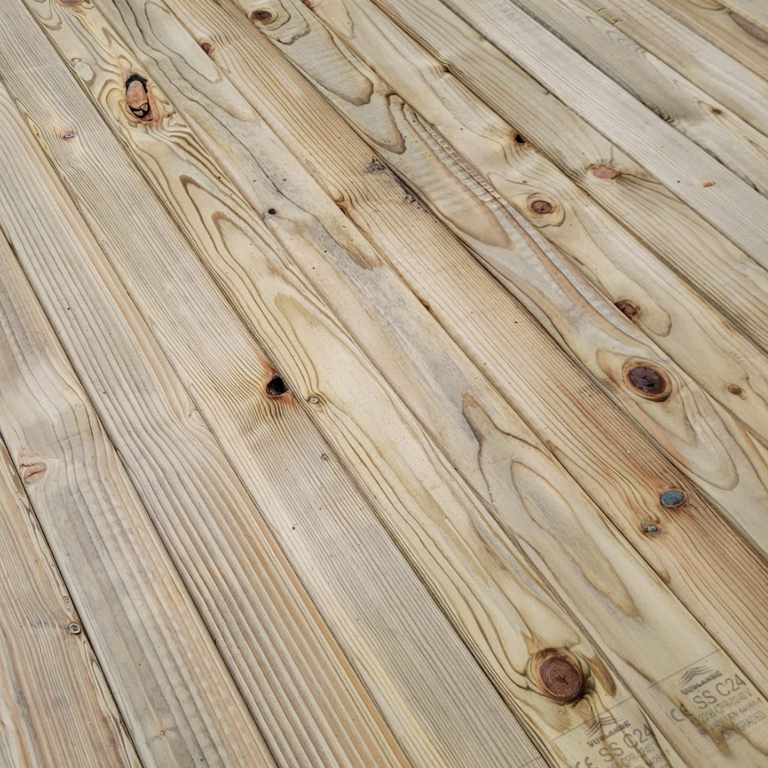 Treated Eased Edge 125 x 47mm (5x2) C24 - Image 2