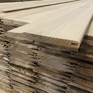 Treated Redwood Shiplap Cladding