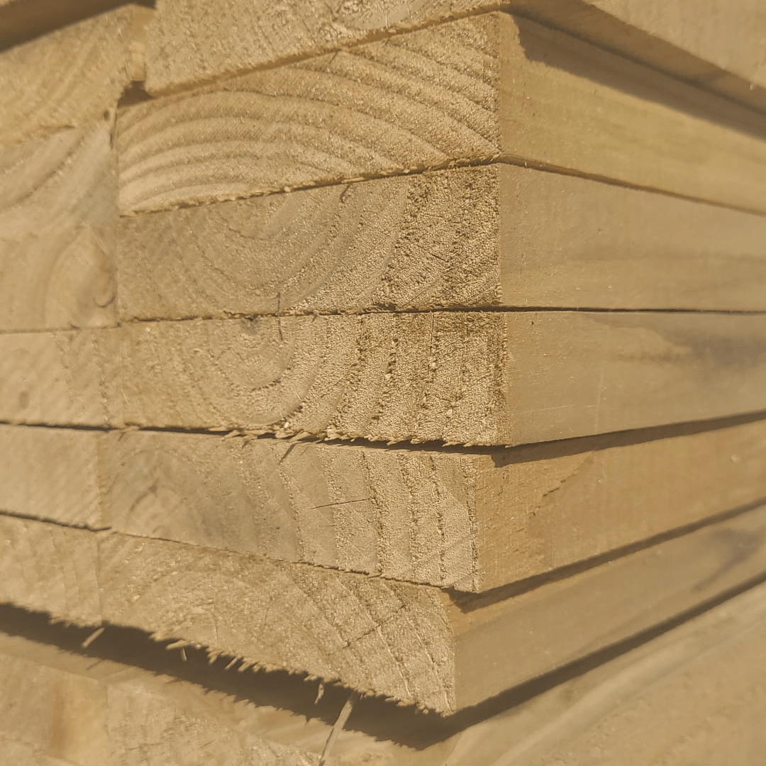 Green Treated 25mm x 100mm x 3600mm Gravel Boards (4 x 1) - Image 3