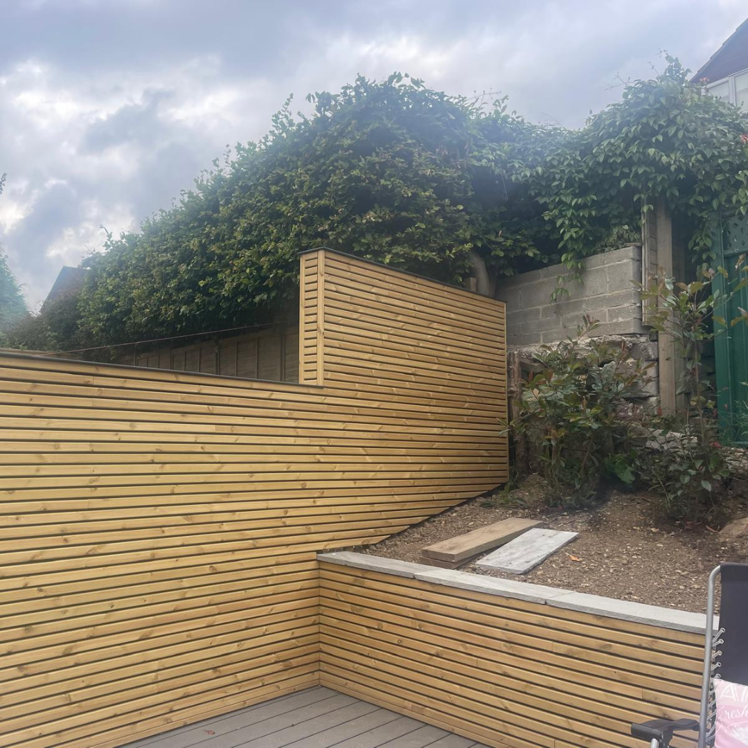 Bullnose Slatted Fencing Battens 18mm x 44mm ( 2 x 1 ) - Image 2