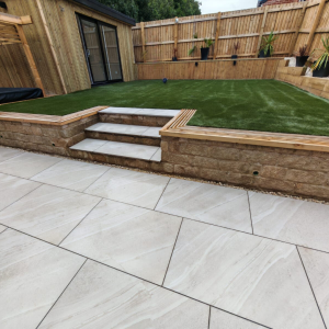 timber sleepers supplied by CMR Timber Group in Leeds, with UK delivery