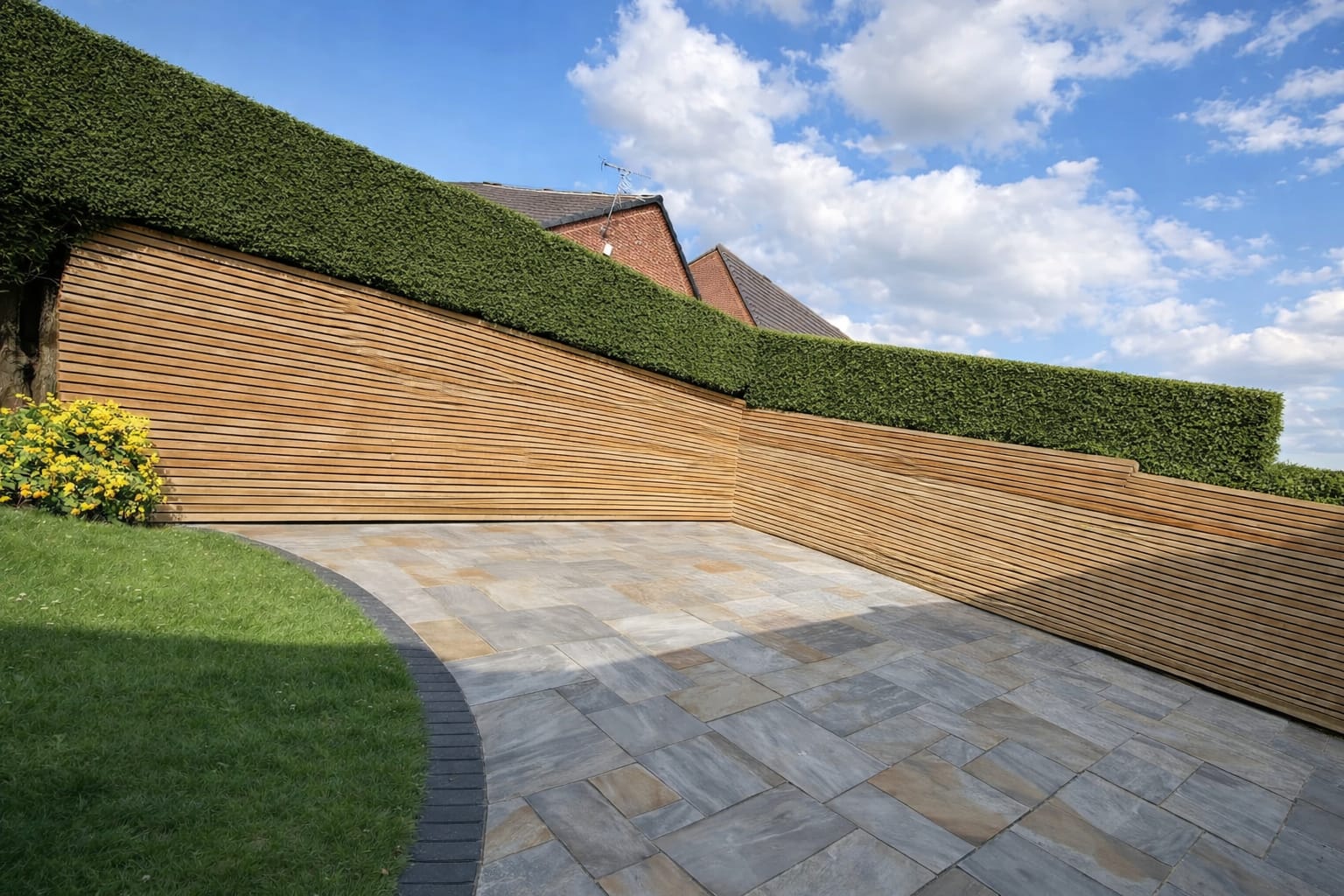 Bullnose Slatted Fencing Battens 18mm x 44mm ( 2 x 1 )